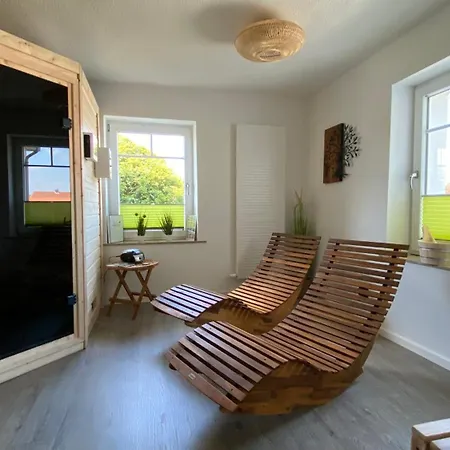 Apartament Haus Mariechen Whg 1 - 5-sterne-dtv-klassifizierung Nahe Silbersee Mit Balkon & Sauna, Freibad Fusslaeufig