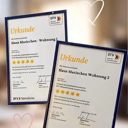 Haus Mariechen Whg 1 - 5-sterne-dtv-klassifizierung Nahe Silbersee Mit Balkon, Sauna
