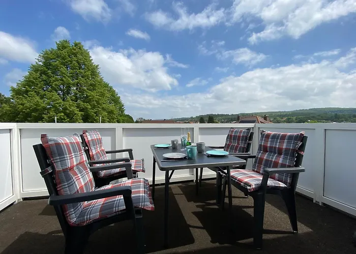 Haus Mariechen 5-sterne- Whg 1 Nahe Silbersee Mit Balkon & Sauna, Freibad Fusslaeufig